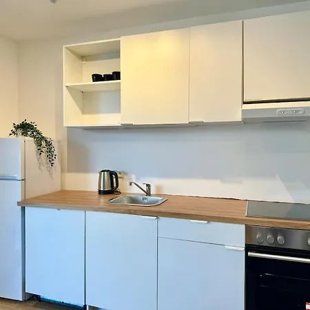 Modern Danube Apartment With Balcony & Free Parking Vienna Exterior photo